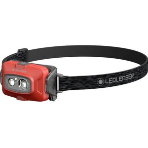 Ledlenser HF4R Core red Hoofdlamp LED werkt op een accu 500 lm 35 h