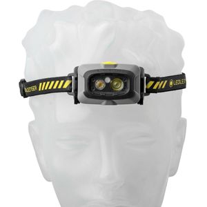 Ledlenser HF4R Work oplaadbare hoofdlamp, grijs, 500 lumen