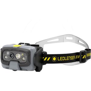 Ledlenser HF8R Work oplaadbare hoofdlamp met bluetooth, grijs, 1600 lumen