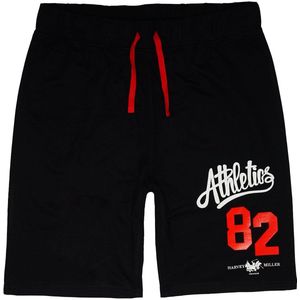 HARVEY MILLER - Athletics 82 - Korte Broek - Rood/Zwart/Wit