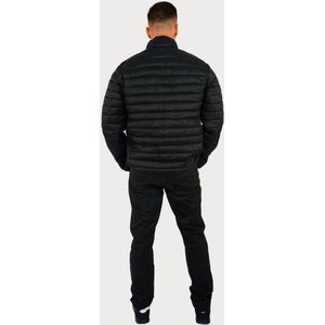 Tussenjas - Gewatteerde Jas - Effen - Normale Pasvorm