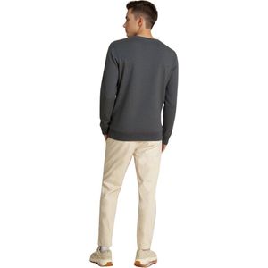 U.S. POLO ASSN. Trui  antraciet / oranjerood