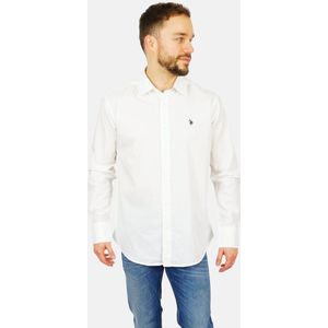 U.S. POLO ASSN. - Poplin - Overhemd - Lange Mouwen