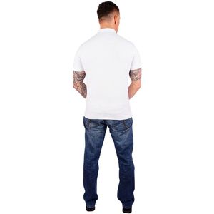 U.S. POLO ASSN. Shirt  blauw / wit