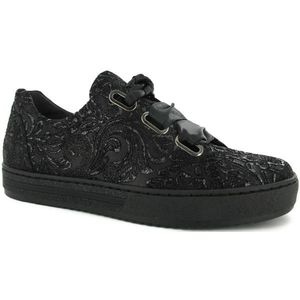 Gabor - 96.505 Veterschoenen - Zwart - Leer Combi