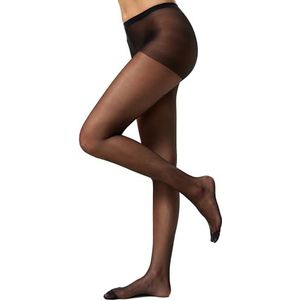 Nur Die Zijdefijn panty 15 grote maten dames, zwart (94), XL