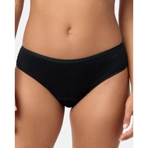 Nur Die Bye Bye Uups-Moment Slip absorberende discrete hygiënewas wasbaar en herbruikbaar van katoen, zwart