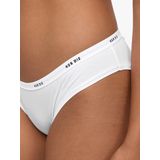 Nur Die - Slip - Zwart/Wit - 2 Pack - Mid Waist