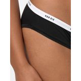 Nur Die - Slip - Zwart/Wit - 2 Pack - Mid Waist