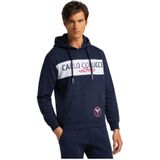 Carlo Colucci - Atletico Sweathoodie Conto - Heren Sweatshirt - Blauw