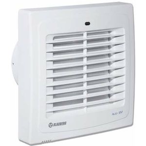 Badkamerventilator Blauberg "Auto" met automatische lamellen