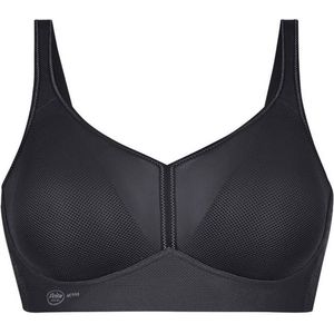 Anita Air Control Padded Sportbeha voor dames, Antraciet