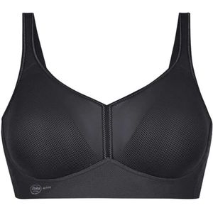 Anita - Deltapad - Sport Bh - Zwart Antraciet - 49% Polyamide - 39% Polyester - 12% Elastaan