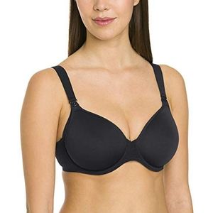Anita - Zwangerschaps BH - Zwart - Ademend - Gewatteerde Riemen