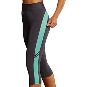 Anita Sport- en fitnesslegging, zwembad blauw/antraciet