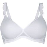Bralette - Wit - 60% Polyester 27% Polyamide 13% Elastaan - Verstelbare Bandjes
