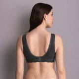Bralette - Antraciet - Verwijderbare Cups - Naadloos - Comfortabele Pasvorm