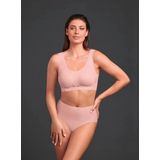 Anita - Essential Lace Bralette - Rosewood - Katoen - Moulded Cups