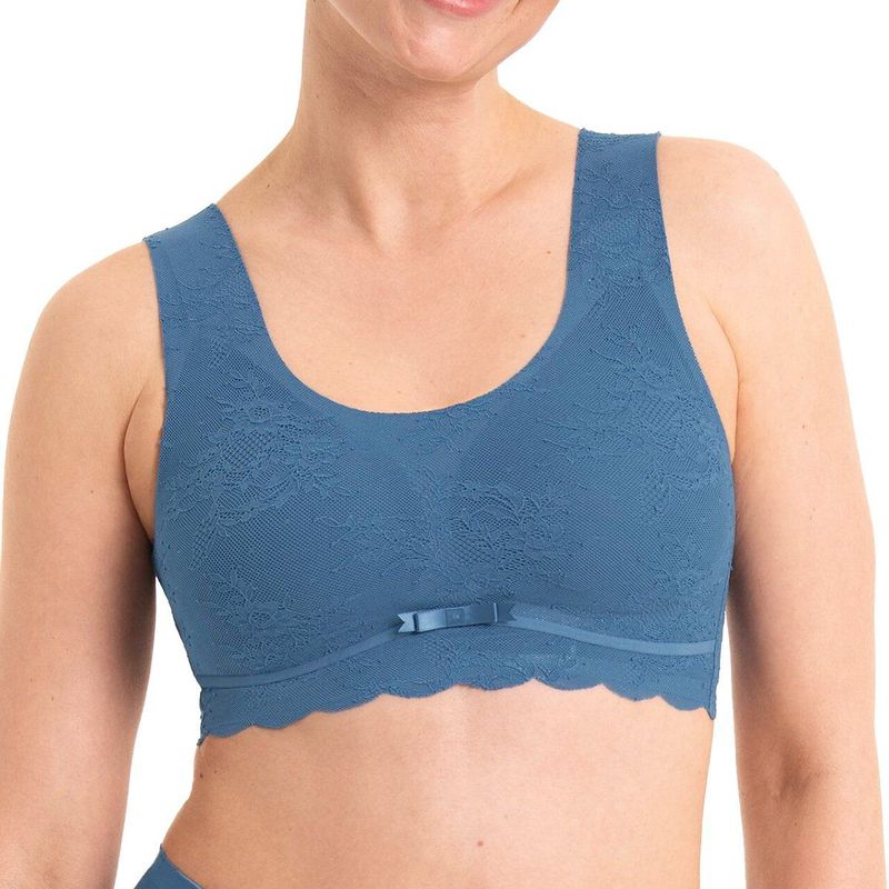 Bralette - Zwart - 61% Polyamide 39% Elastaan - Naadloze Afwerking