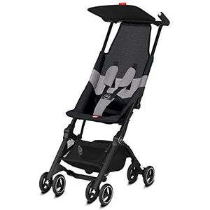 Cybex gb Gold Wandelwagen, buggy, Pockit Air All Terrain, ultracompact, vanaf 6 maanden tot 22 kg (ca. 4 jaar), velvet black