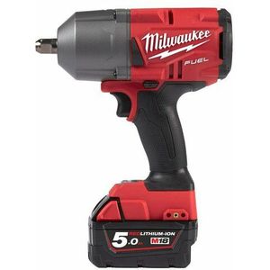 Milwaukee M18 FHIWP12-502X Accu Slagmoersleutel 1/2" met verende borgpen 18V 5.0Ah Li-Ion M18 FUEL™ in HD-Box - 4933459693