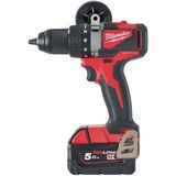 Milwaukee M18 BLDD2-502X Accu Schroefboormachine 18V 5.0Ah in HD-Box - 4933464515