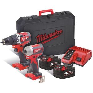 Milwaukee M18 CBLPP2A-402C Power Pack 18V - M18 CBLPD + M18 CBLID - 4933464536