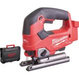 Milwaukee M18 FJS-0X 18V Li-Ion Accu Decoupeerzaagmachine Body In HD-Box - Koolborstelloos