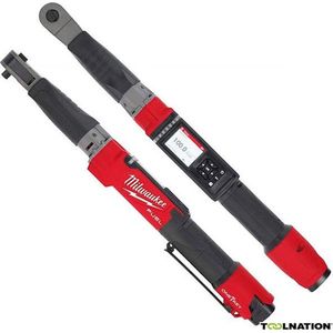 Milwaukee M12 Fuel Digitale Momentsleutel - Rood - Staal - Koppelbereik 13,6 - 135,6 Nm