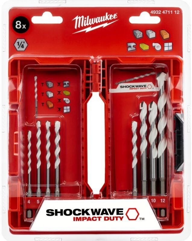 Milwaukee Multi materiaalboor set - 4932471112