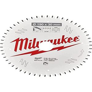 MILWAUKEE Universeel zaagblad, 54 tanden, 2,4 x 190 mm, 4932471303