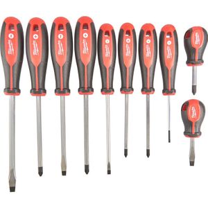 Milwaukee Tri-lobe Schroevendraaier Set 10- Delig - 4932471808