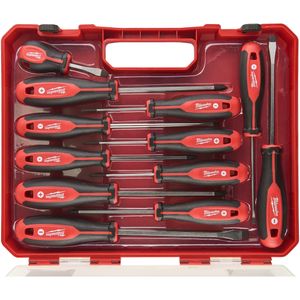 Milwaukee Tri-lobe schroevendraaierset 12-delig
