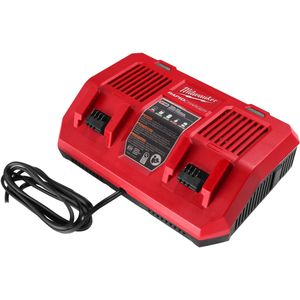 Milwaukee M18 DFC dual bay snellader 18V Li-ion