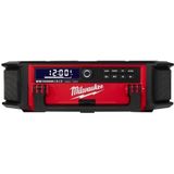Milwaukee M18 PRCDAB+-0 18V Li-Ion accu packout bouwradio body - DAB+ - IP57