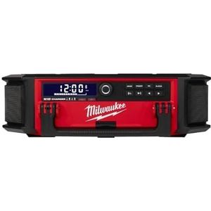 Milwaukee M18 PRCDAB+-0 18V Li-Ion accu packout bouwradio body - DAB+ - IP57