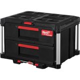 Milwaukee PACKOUT™ Gereedschapskoffer met twee lades - 4932472129