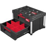 Milwaukee PACKOUT™ Gereedschapskoffer met twee lades - 4932472129