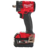 Milwaukee M18 FIW2F12-502X 18V Li-ion Accu Slagmoersleutel Set (2x 5.0Ah Accu) In HD Box - 339Nm - 1/2''