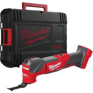 Milwaukee M18 FMT-0X 18V Li-ion Accu multitool body + 8 delige accessoireset in HD Box