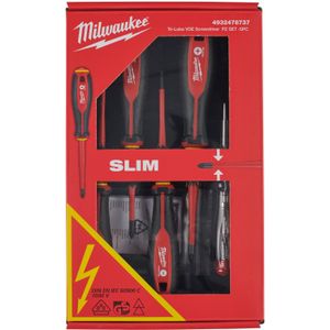 Milwaukee Tri-Lobe VDE Schroevendraaier SET - 5-delig - 4932478737