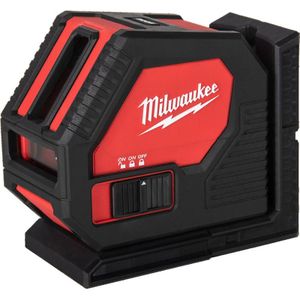 Milwaukee CLL-C Kruislijnlaser Groen - Stevige Koffer - Heldere Laserstralen