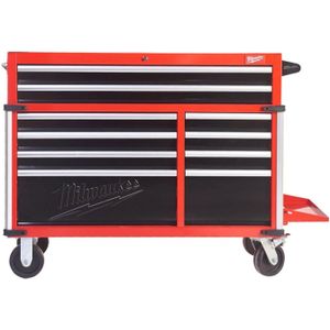 Milwaukee SRC46-1 | Stalen gereedschapswagen met 10 lades | 46"/ 117 cm - 4932478852