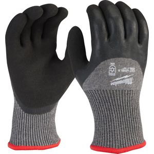 Milwaukee - Accessoires - Winter Werkhandschoenen - Snijklasse 5/E - Zwart - Latex