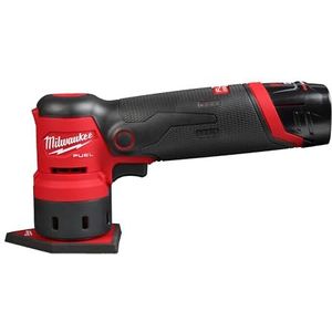 Milwaukee M12 FDSS-422X | M12 FUEL Spotschuurmachine | 2.0 Ah + 4.0 Ah accu + lader | In HD Box - 4933479681