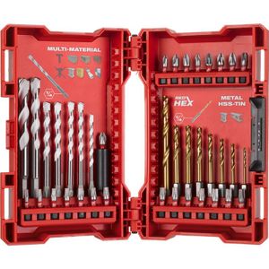 39-delige boor- en slagbitset 4932479854 MILWAUKEE