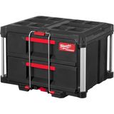 Milwaukee - Packout Trolley Starter Set - Gereedschapskoffers - Inclusief Trolley Box en Gereedschapskoffer met Lades