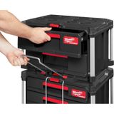 Milwaukee - Packout Trolley Starter Set - Gereedschapskoffers - Inclusief Trolley Box en Gereedschapskoffer met Lades