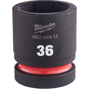 Milwaukee Accessoires SHOCKWAVE Krachtdop Hex 1'' kort 36 mm | 1 stuk - 4932480413 4932480413