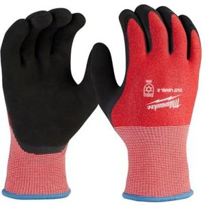 Milwaukee Accessoires 12-Pack Winter Werkhandschoenen Snijklasse 2/B - 8/M | 12 paar - 4932480607